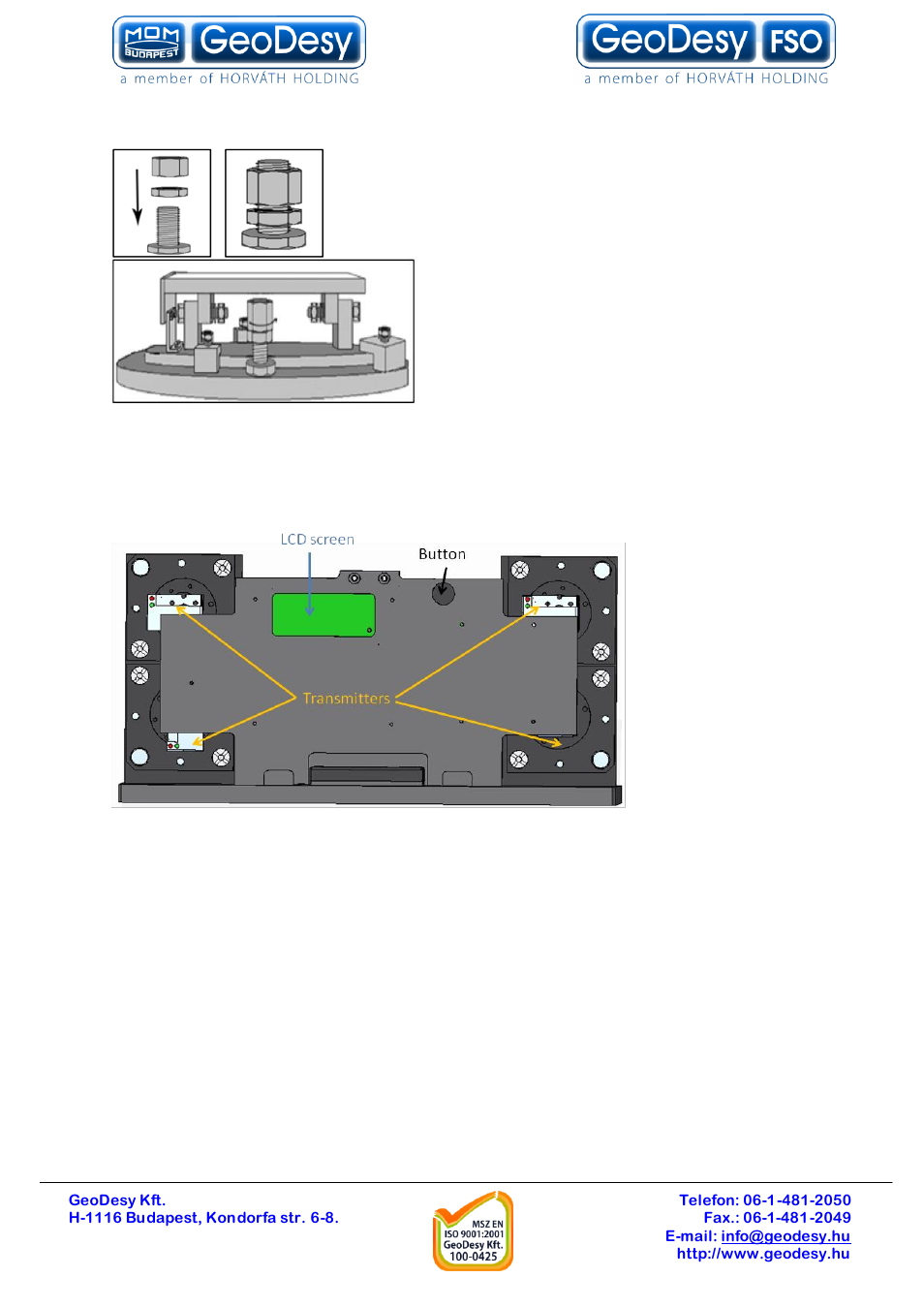 Inside the laserhead, 3 inside the laserhead | GeoDesy GD-P1000E1000 User Manual | Page 20 / 55