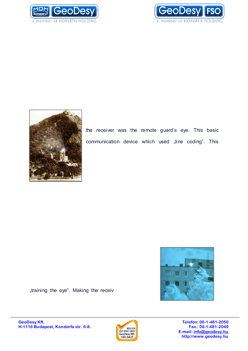 Introduction, What is fso, Why is it important | 1 introduction, 1 what is fso, 2 why is it important | GeoDesy GD-P1000E1000 User Manual | Page 4 / 55