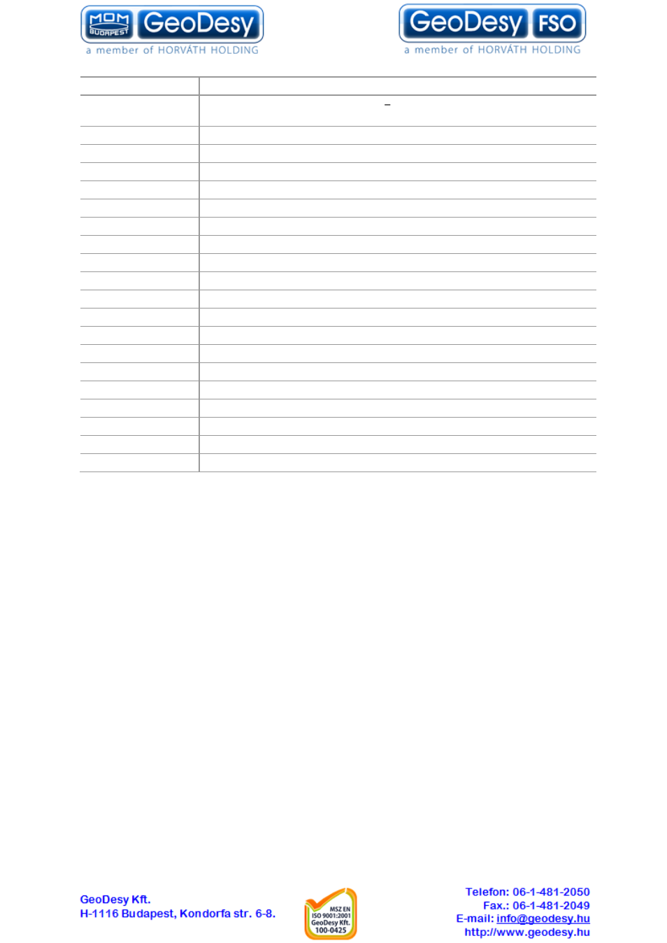 GeoDesy GD-Geo20-TP User Manual | Page 5 / 59
