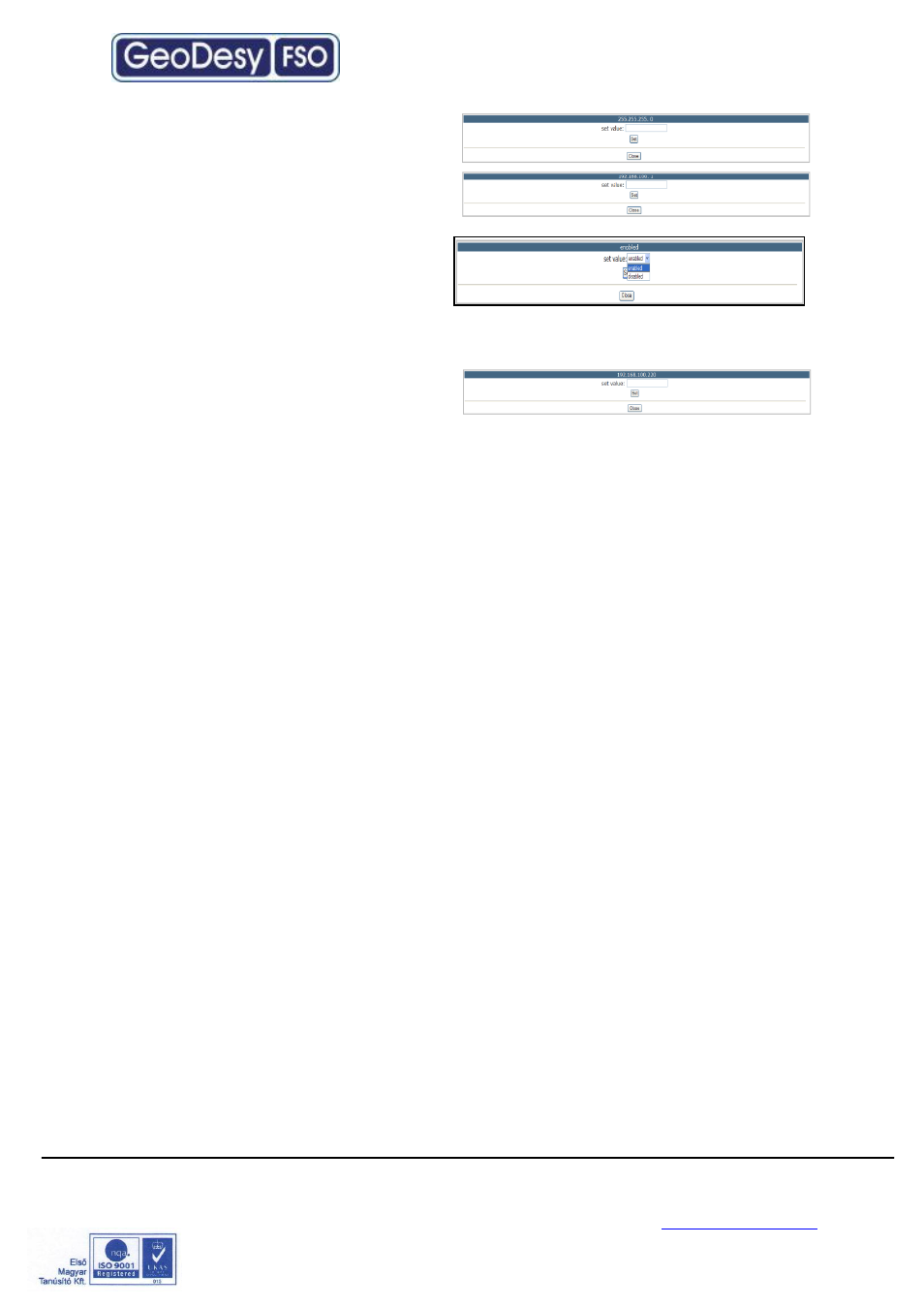 GeoDesy Gigabit AF with auto failover User Manual | Page 26 / 35