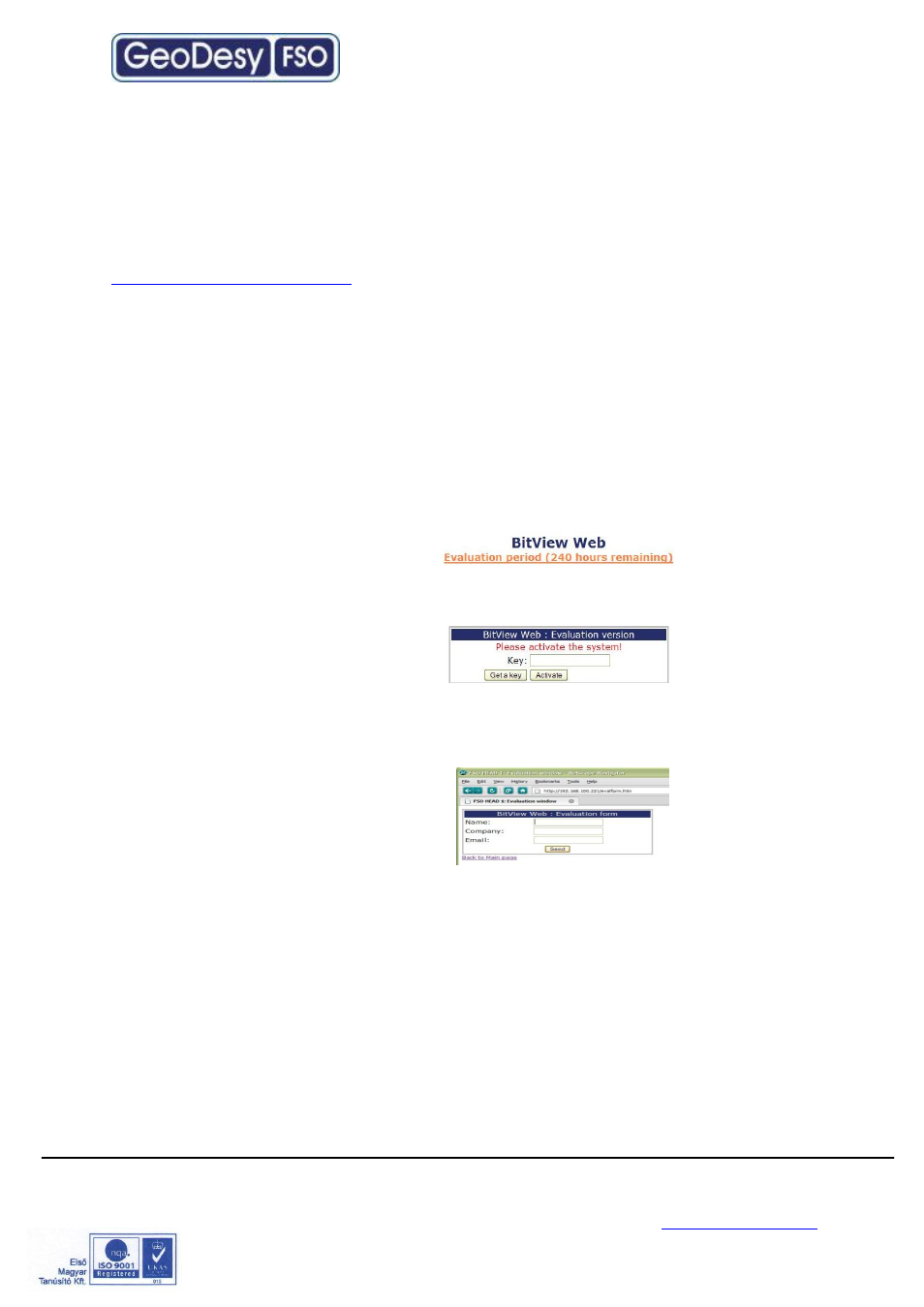 Mandatory management activation | GeoDesy Gigabit AF with auto failover User Manual | Page 30 / 35