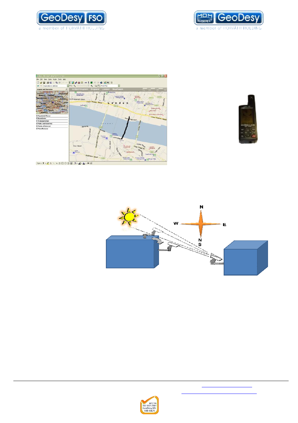 3 distance measurement, 4 direct sunshine | GeoDesy Pronto X Series User Manual | Page 11 / 53