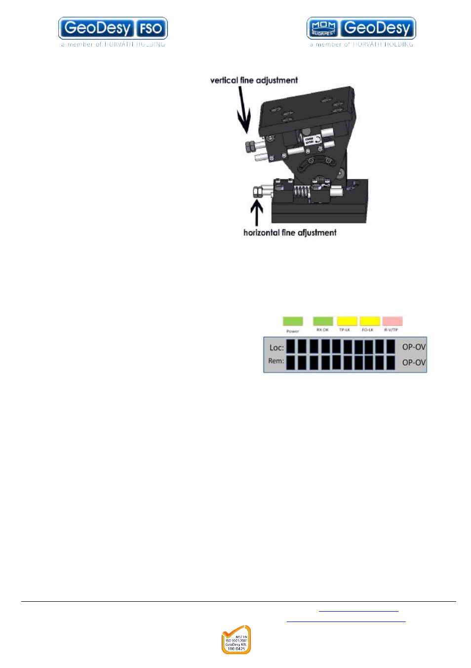 GeoDesy Pronto X Series User Manual | Page 19 / 53