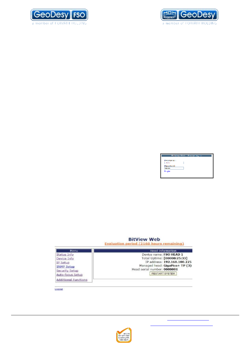 7 management, 1 features | GeoDesy Pronto X Series User Manual | Page 22 / 53