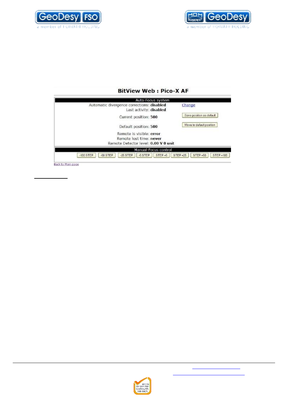 GeoDesy Pronto X Series User Manual | Page 29 / 53