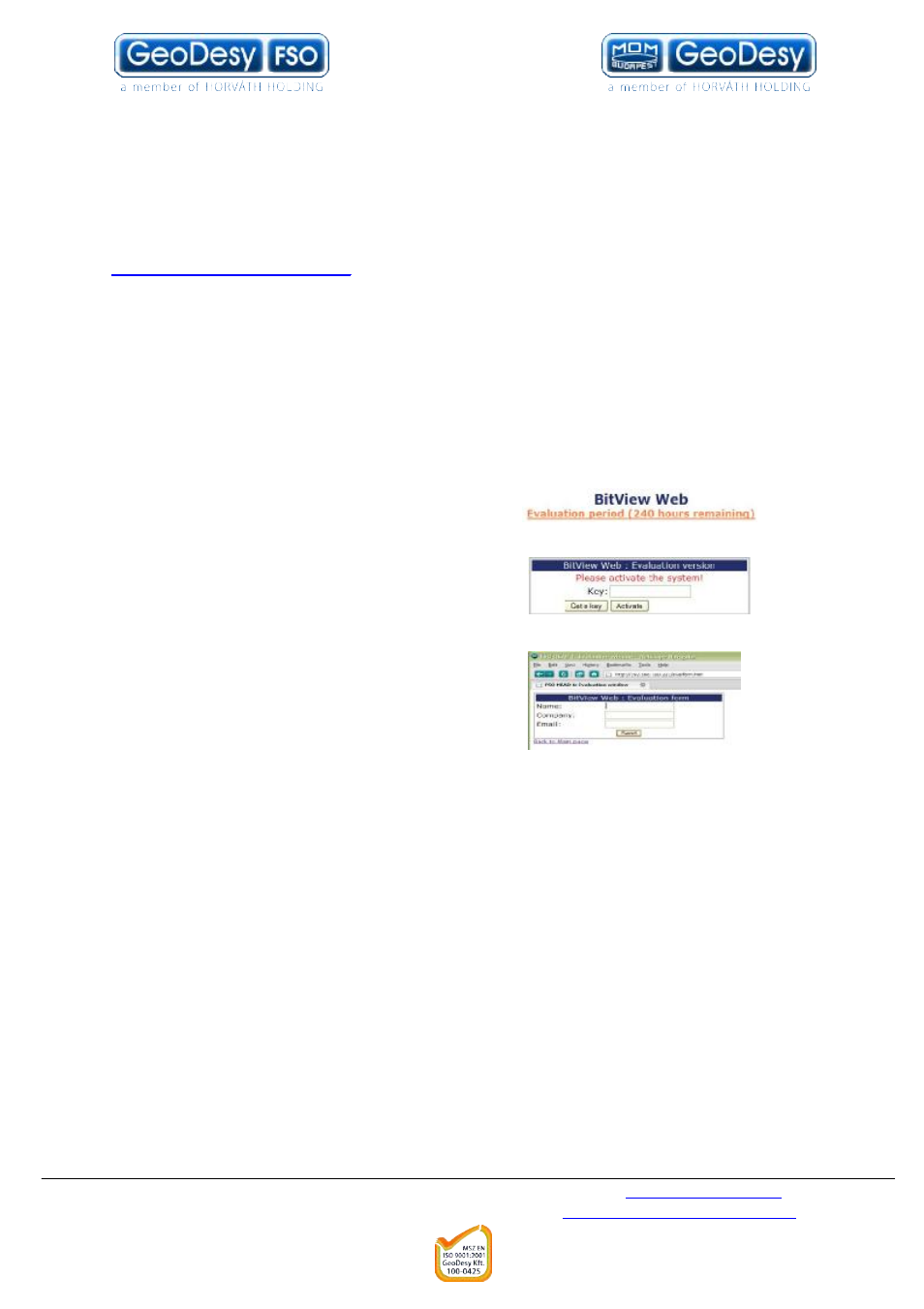 Mandatory management activation | GeoDesy Pronto X Series User Manual | Page 30 / 53