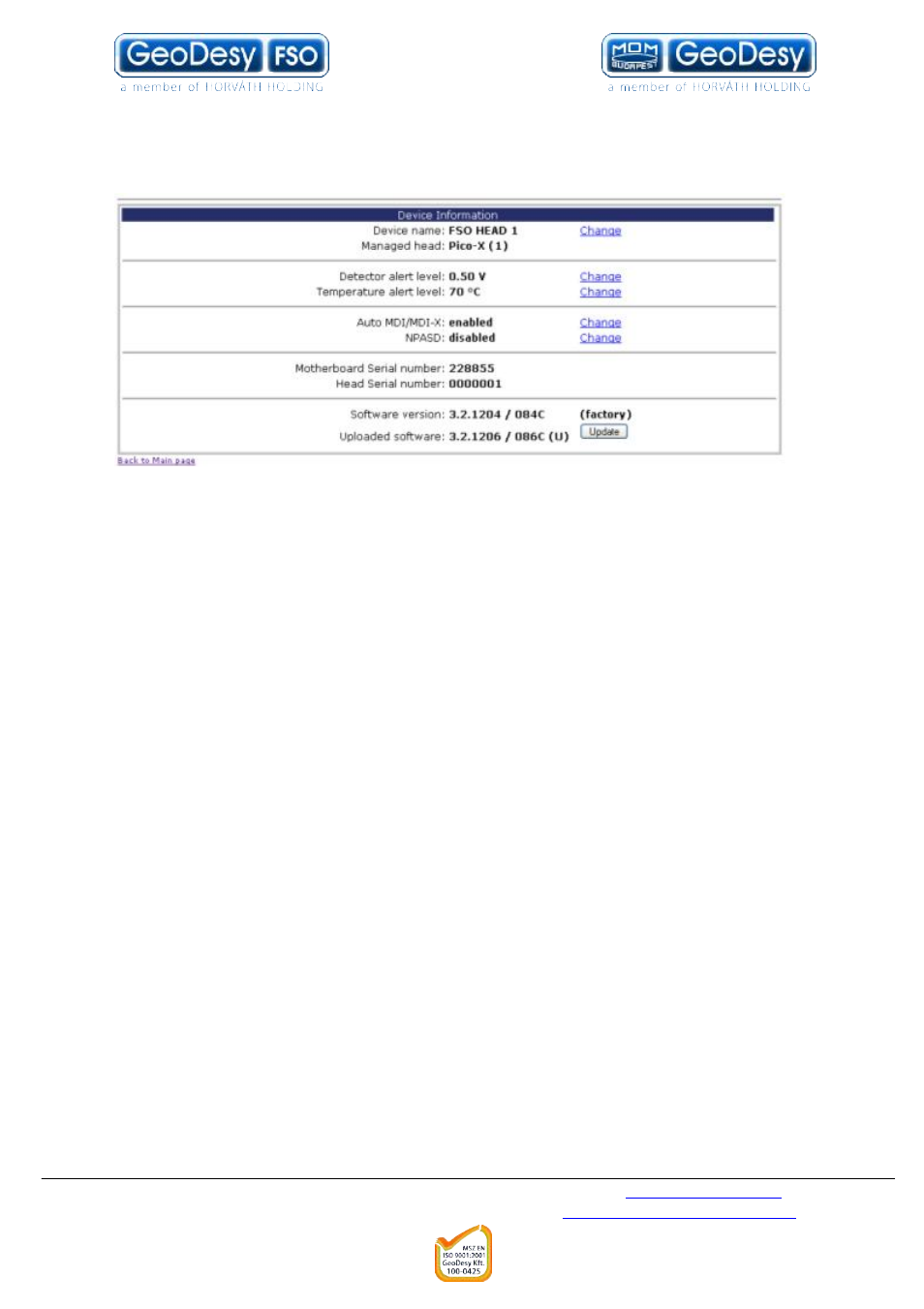 GeoDesy Pronto X Series User Manual | Page 32 / 53