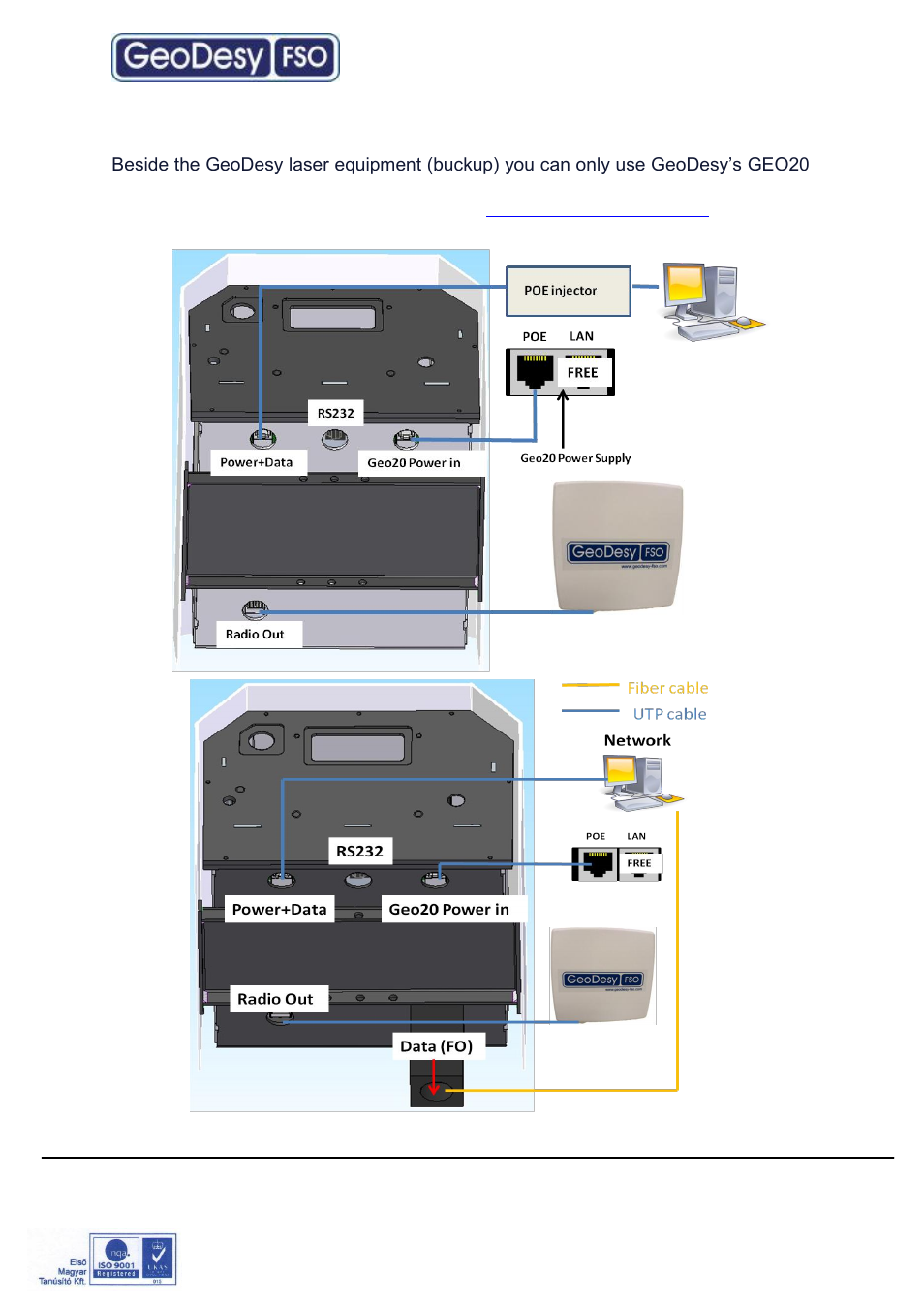 System layout with geo20 | GeoDesy Giga Pico Next TP User Manual | Page 21 / 34