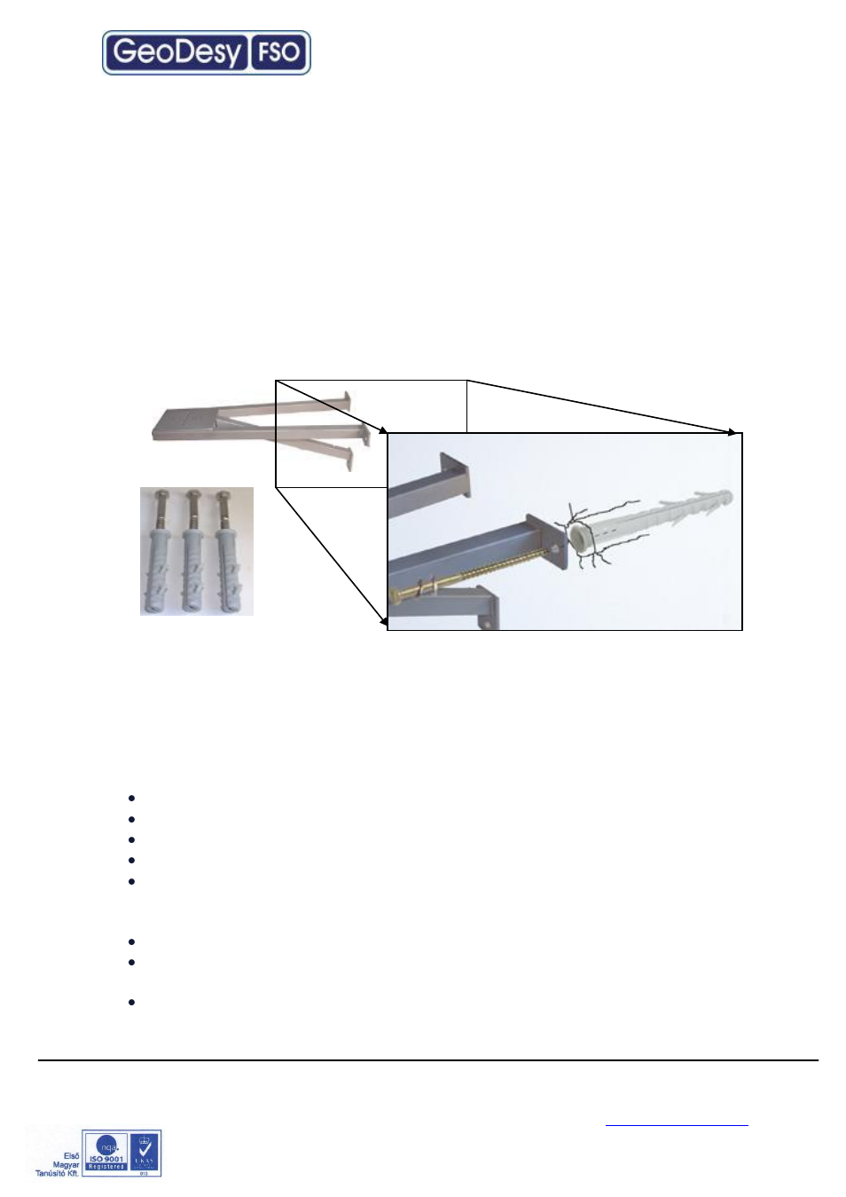 The mounting bracket, Mounting brackets for the x series, 5 the mounting bracket | 1 mounting brackets for the x series | GeoDesy Giga Pico Next FO User Manual | Page 13 / 34