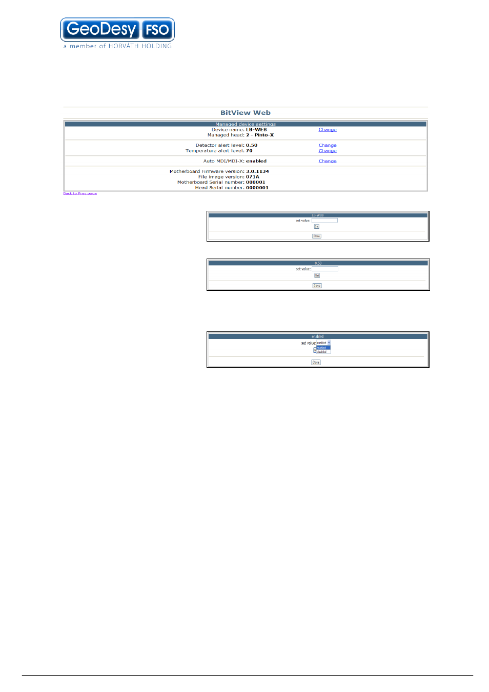 Device setup | GeoDesy GD-3000 Series User Manual | Page 24 / 53