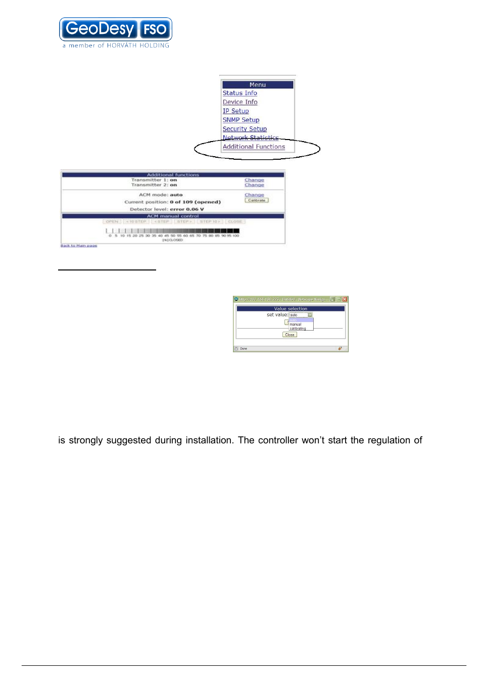 Px-p3000e100tp0 extra mgm features | GeoDesy GD-3000 Series User Manual | Page 29 / 53