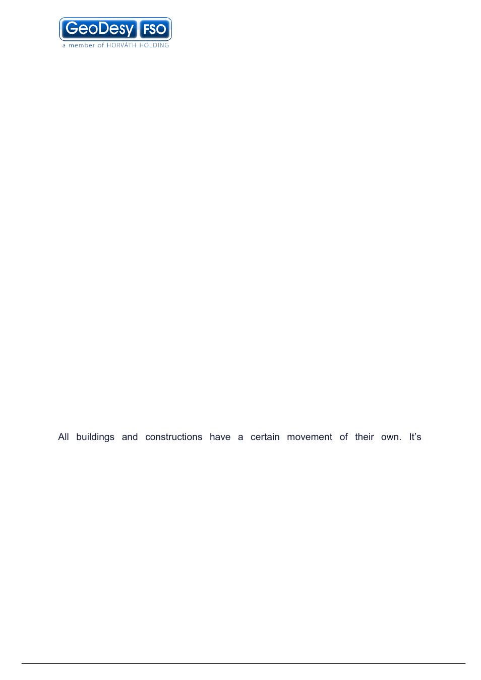 Sites of installation, Key factors of operation, Preferred installation sites | 3 sites of installation, 1 key factors of operation, 2 preferred installation sites | GeoDesy GD-3000 Series User Manual | Page 9 / 53