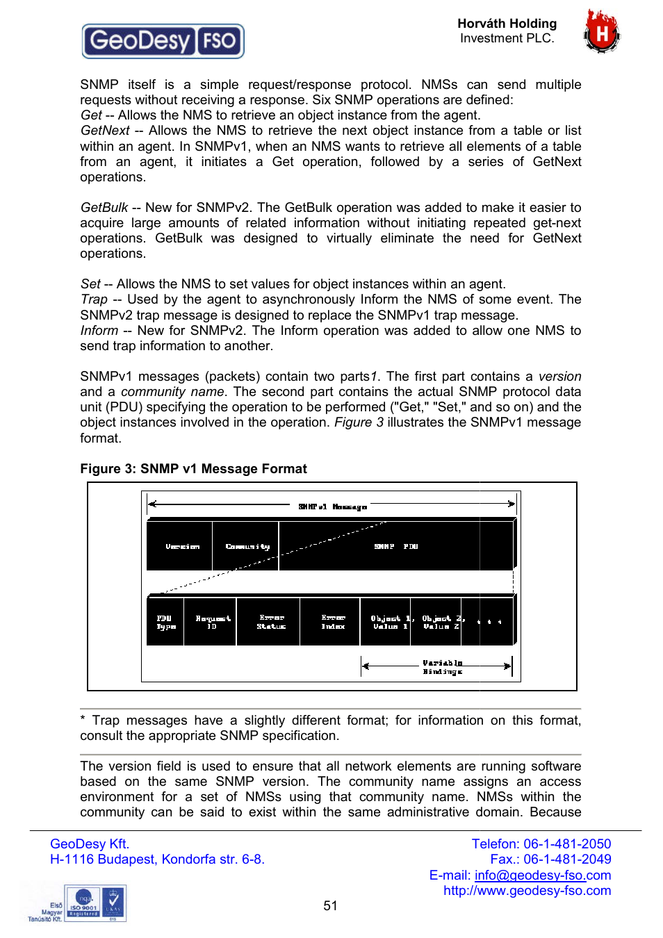 GeoDesy FSO Giga Next series User Manual | Page 51 / 56