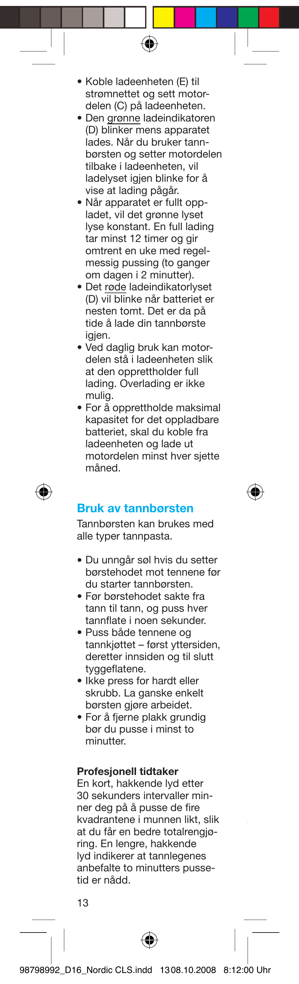 Braun D16.513 User Manual | Page 14 / 28
