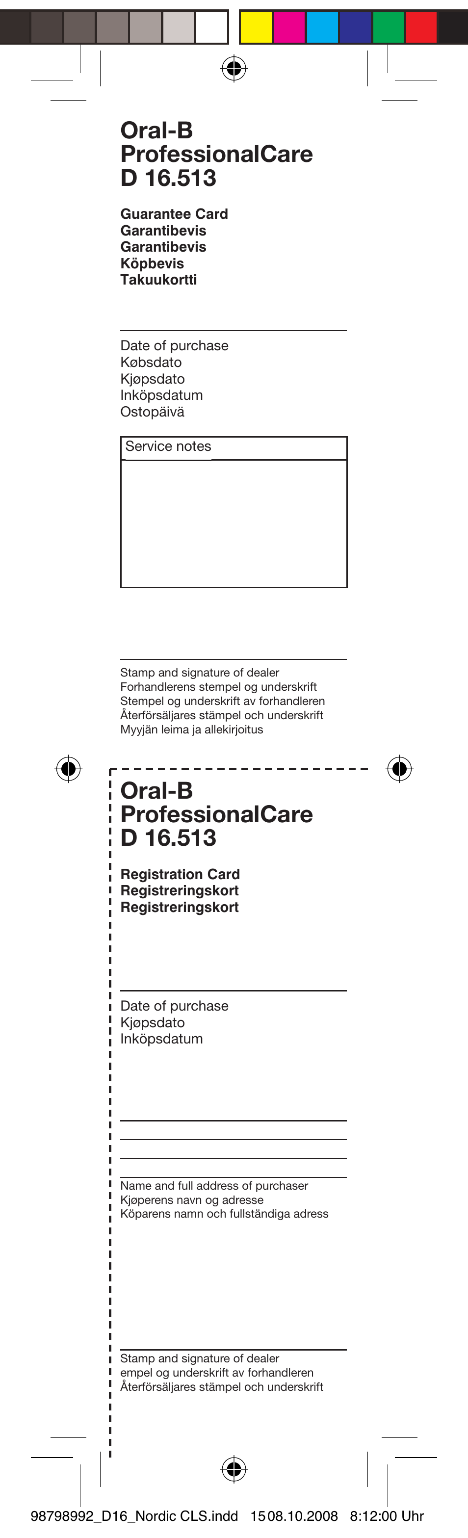 Braun D16.513 User Manual | Page 16 / 28