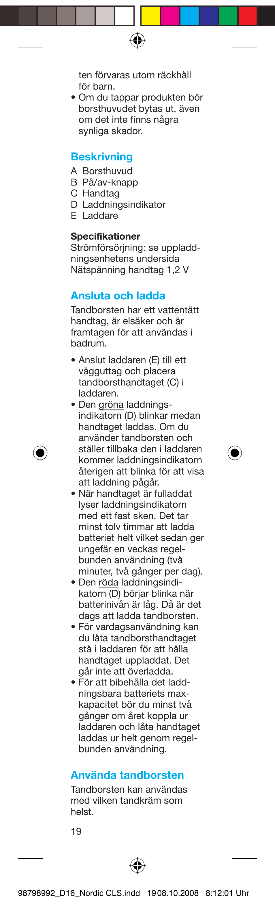 Braun D16.513 User Manual | Page 20 / 28