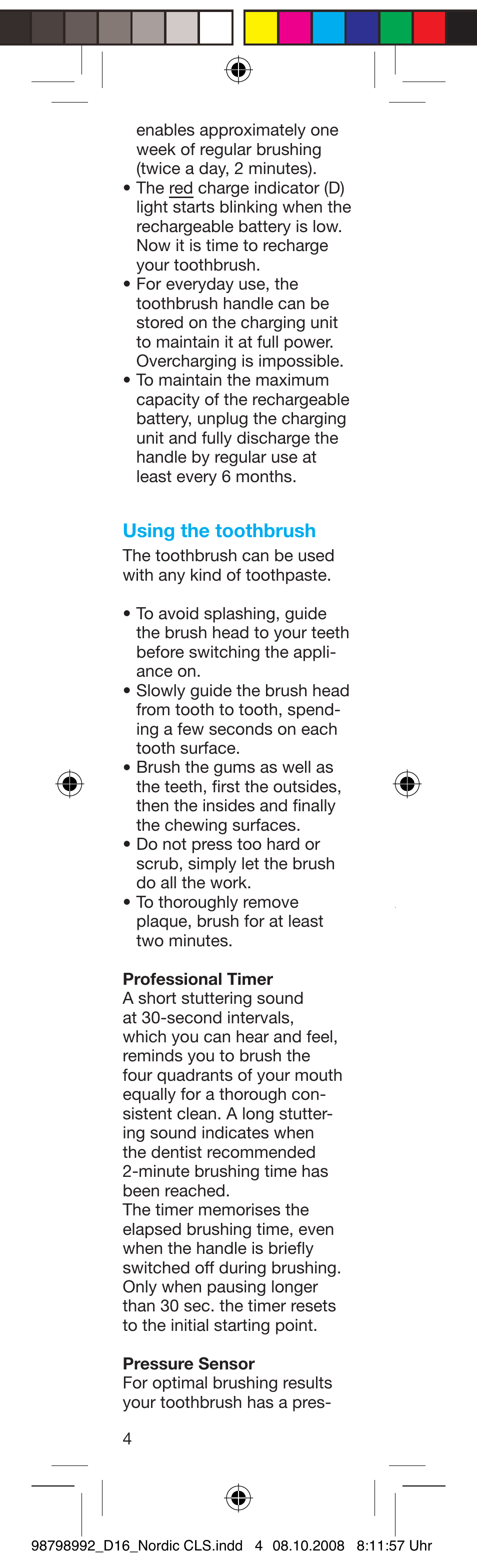 Braun D16.513 User Manual | Page 5 / 28