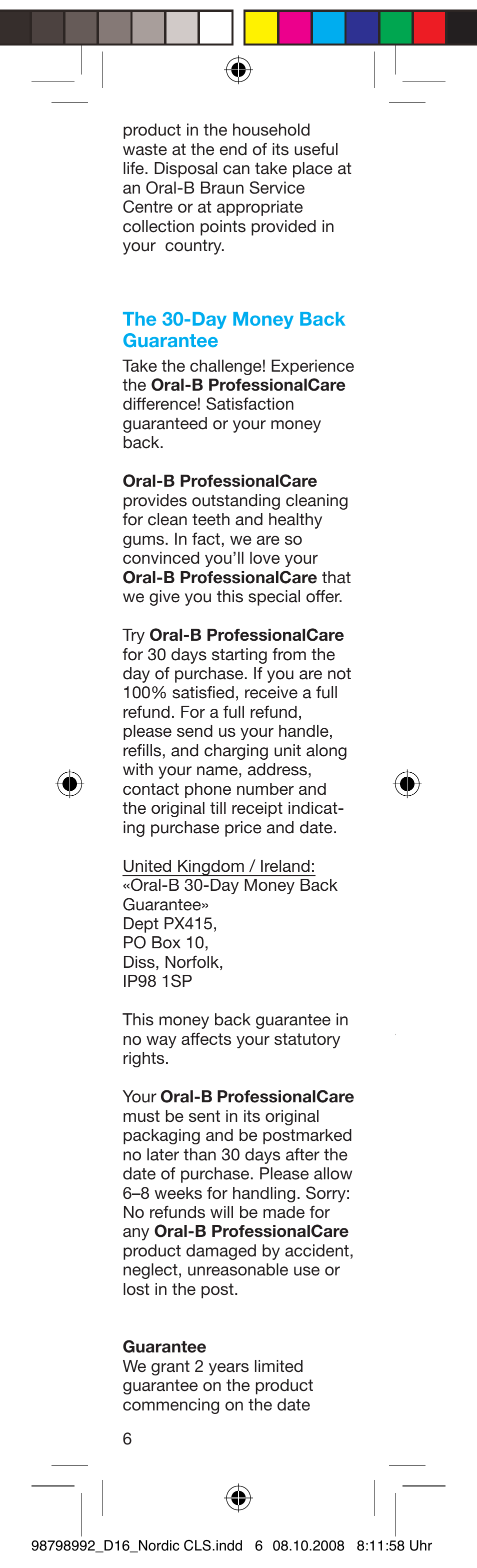 Braun D16.513 User Manual | Page 7 / 28