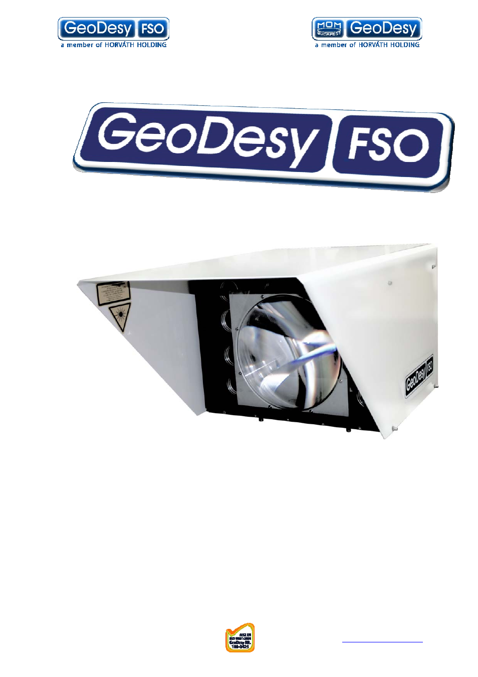 GeoDesy FSO GD series User Manual | 79 pages