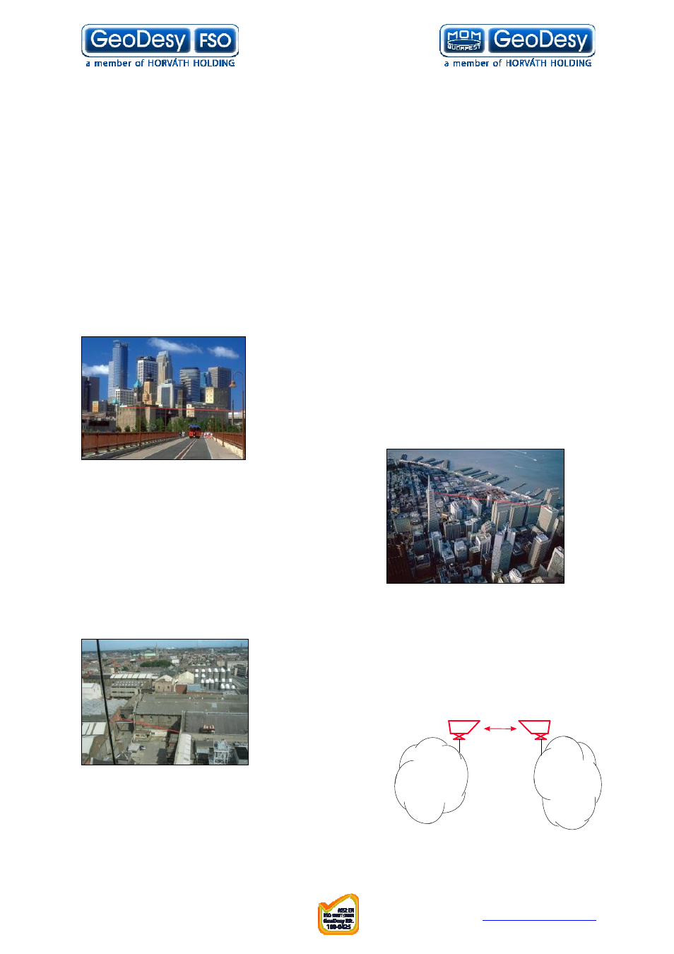 3 typical applications, Typical applications | GeoDesy FSO GD series User Manual | Page 11 / 79