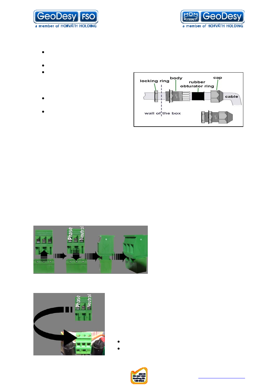GeoDesy FSO GD series User Manual | Page 36 / 79