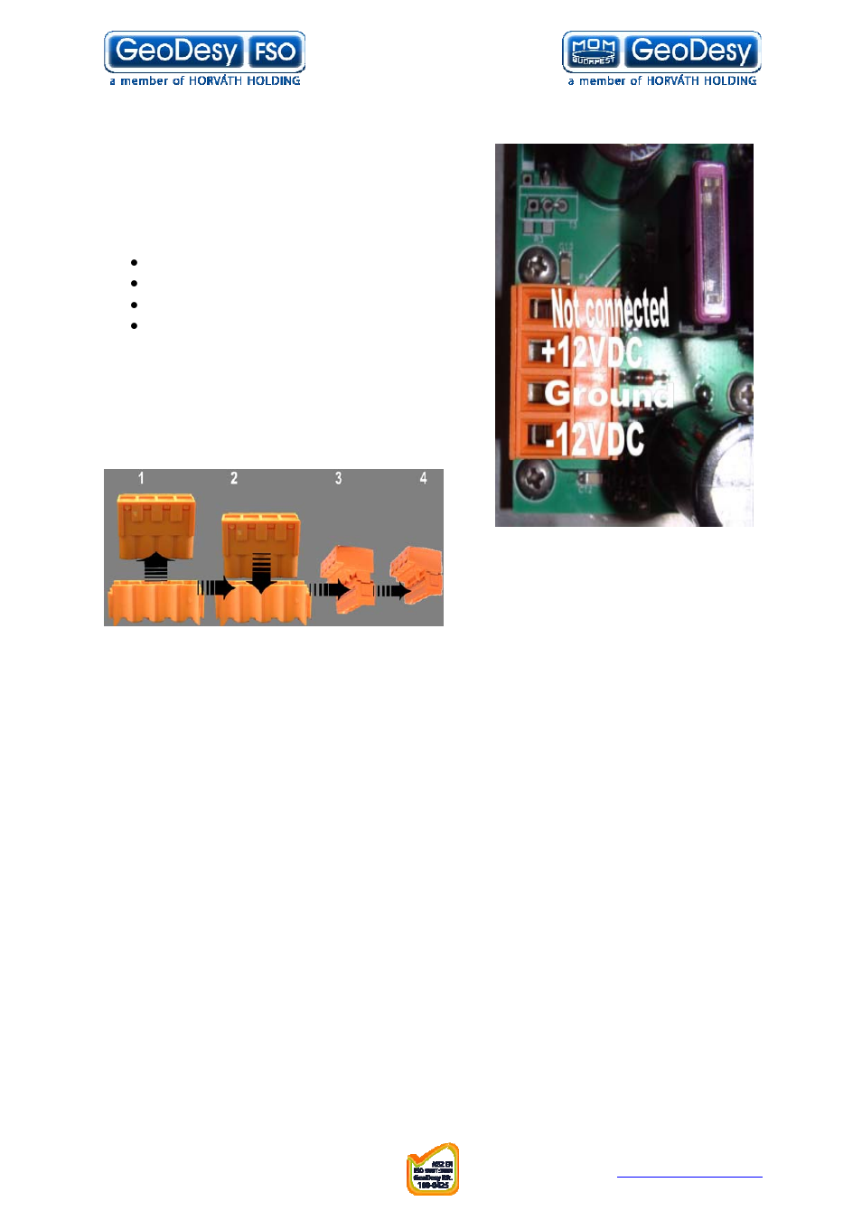 GeoDesy FSO GD series User Manual | Page 37 / 79