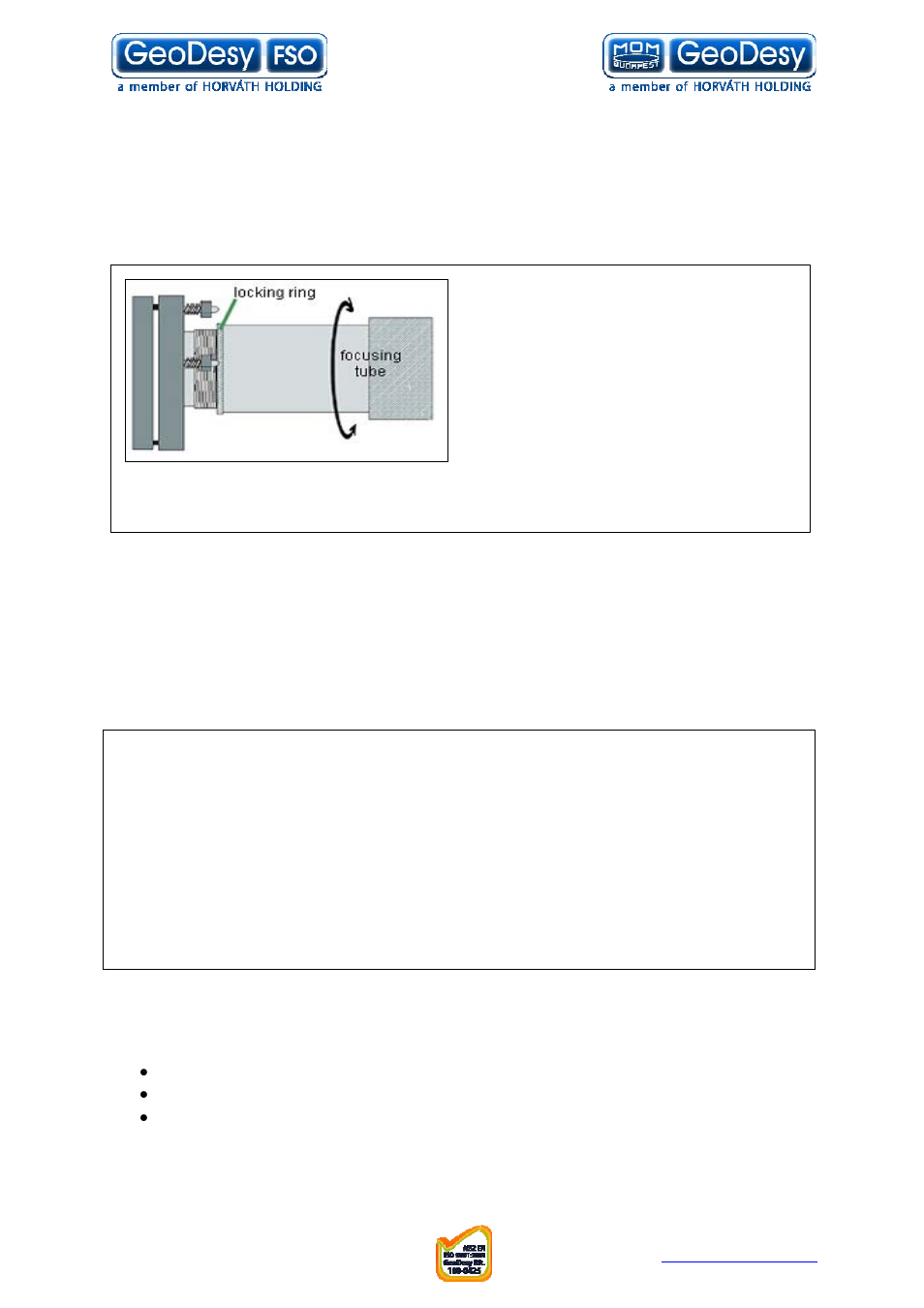 GeoDesy FSO GD series User Manual | Page 57 / 79