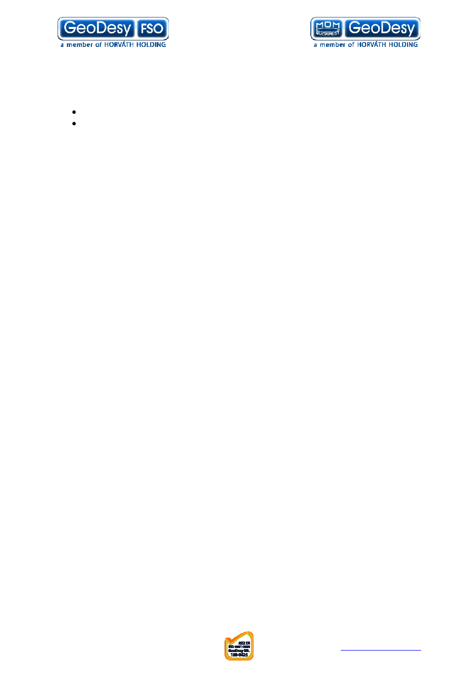 GeoDesy FSO GD series User Manual | Page 64 / 79
