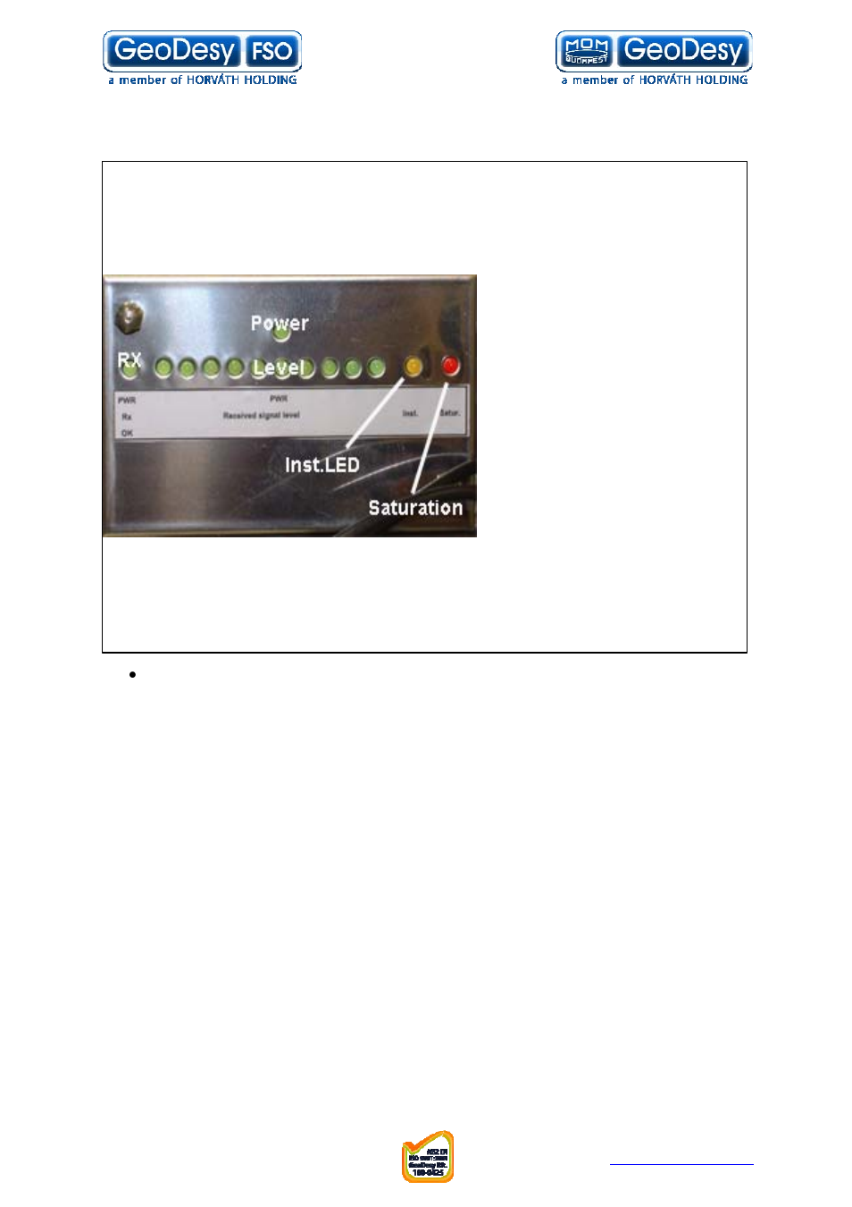 GeoDesy FSO GD series User Manual | Page 67 / 79