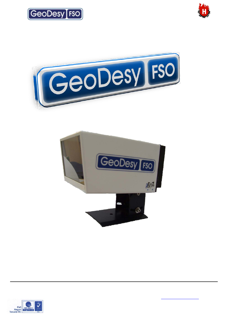 GeoDesy FSO Pluto Mobility User Manual | 23 pages