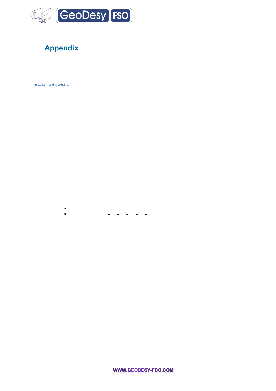 Appendix, Resetting device to factory defaults, 9appendix | GeoDesy FSO GeoData20 series User Manual | Page 66 / 70