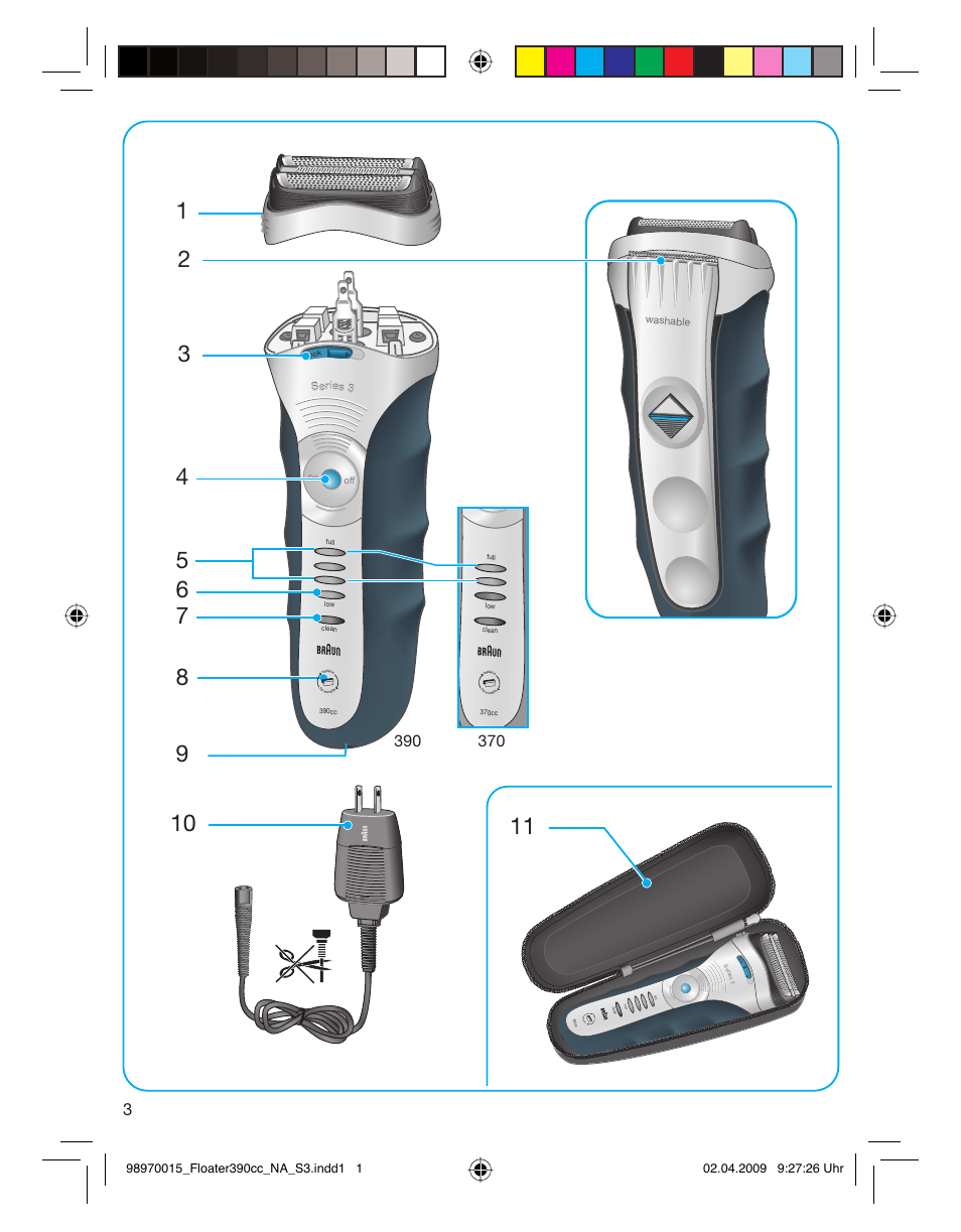 Re p, Nt hs | Braun 5772 User Manual | Page 3 / 26