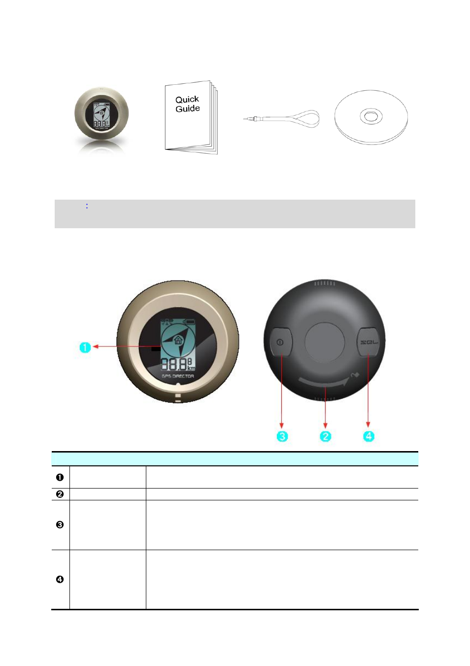 Accessories, Appearance | GLOBALSAT GD-101 User Manual User Manual | Page 6 / 20