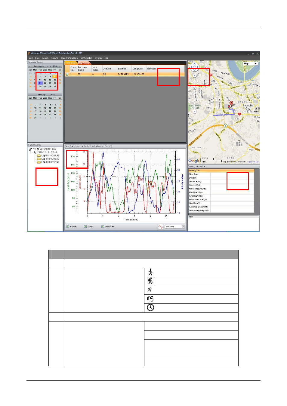 GLOBALSAT Training Gym Pro v1.0 Instruction Manual User Manual | Page 11 / 30