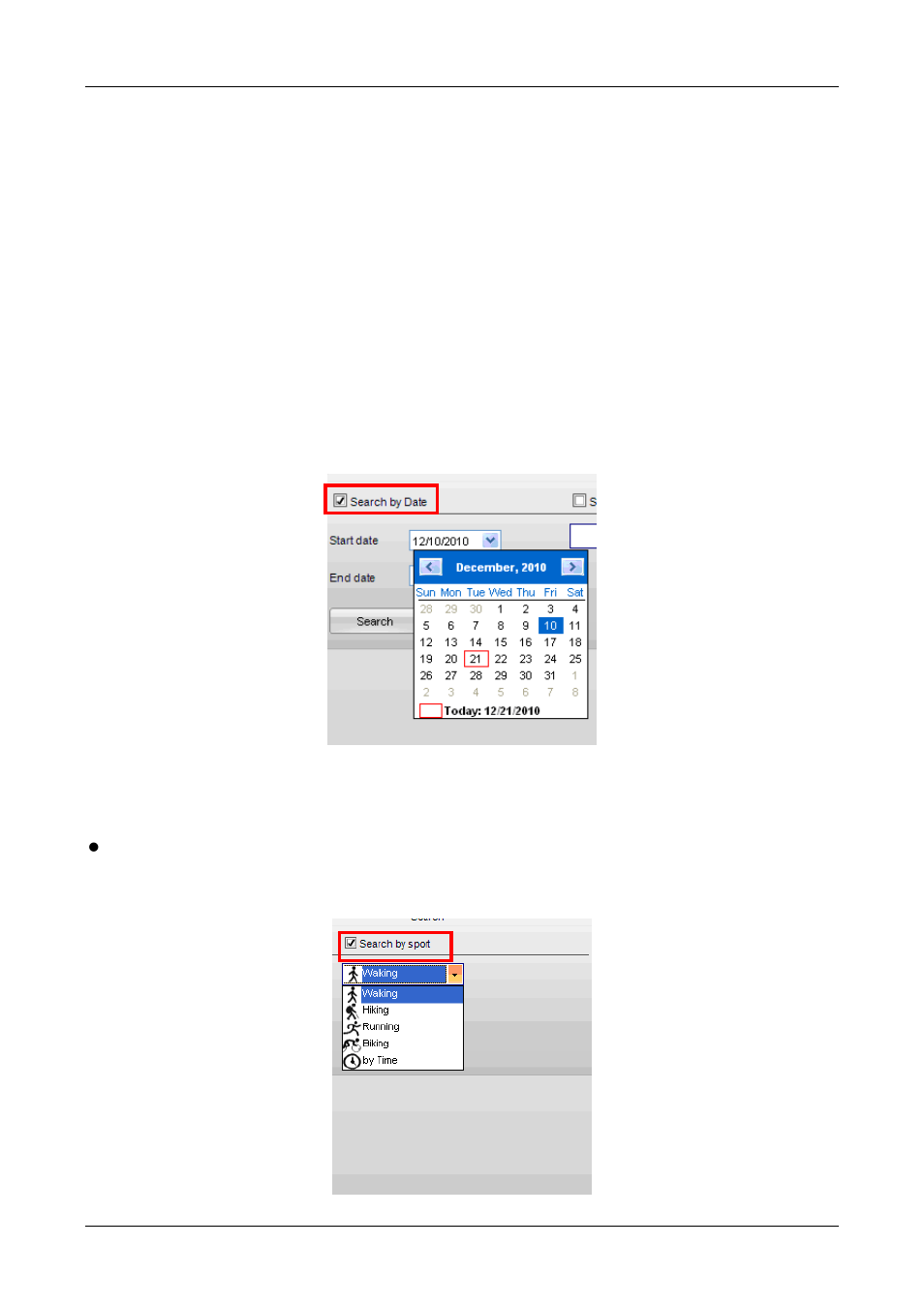 2 file menu, 3 search menu | GLOBALSAT Training Gym Pro v1.0 Instruction Manual User Manual | Page 16 / 30