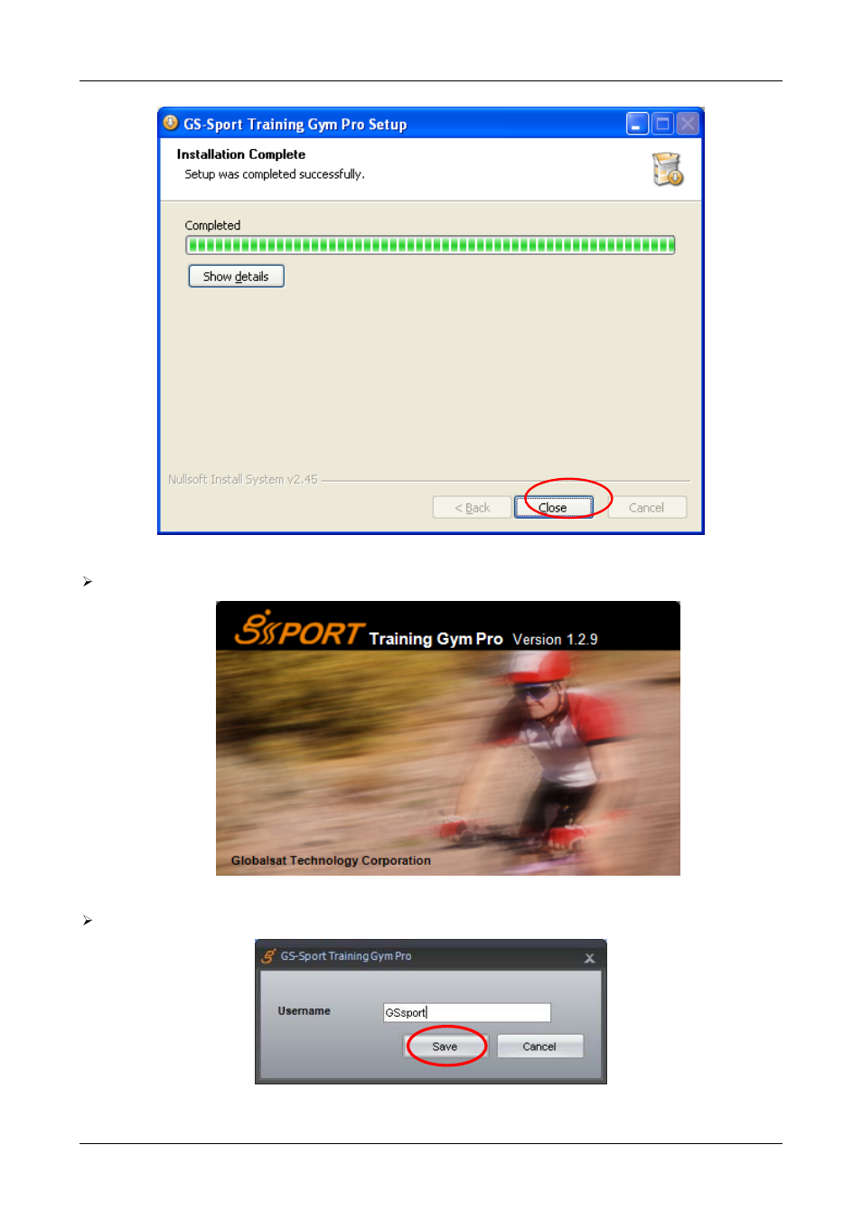 GLOBALSAT Training Gym Pro v1.0 Instruction Manual User Manual | Page 7 / 30