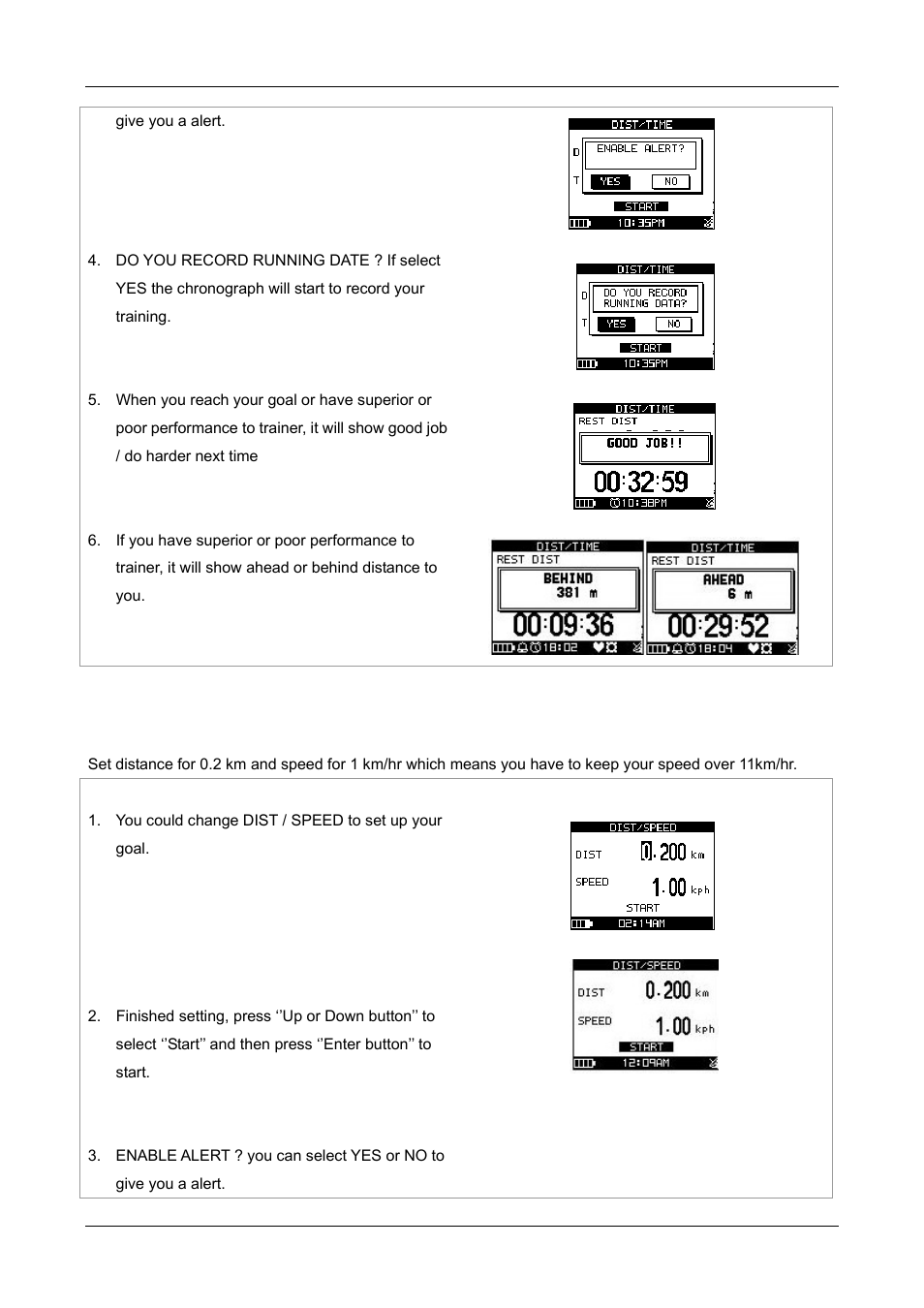 2 dist / speed | GLOBALSAT GH-505 User Manual User Manual | Page 30 / 65