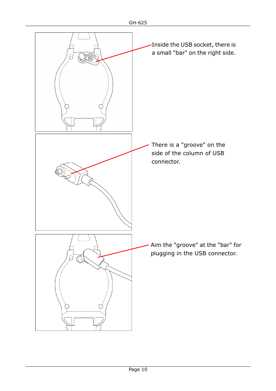 GLOBALSAT GH-625 User Manual User Manual | Page 10 / 63