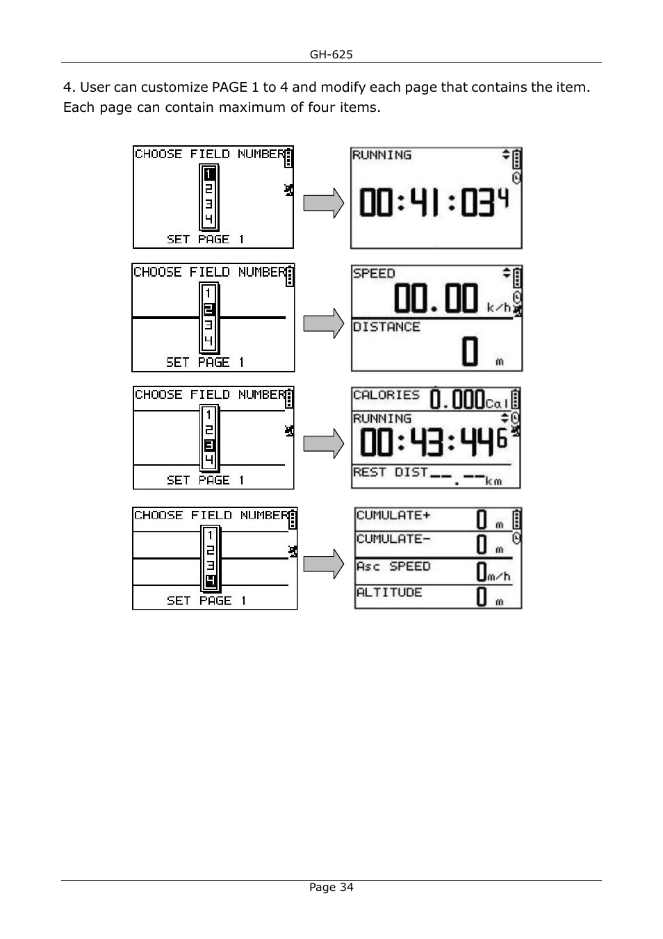 GLOBALSAT GH-625 User Manual User Manual | Page 34 / 63