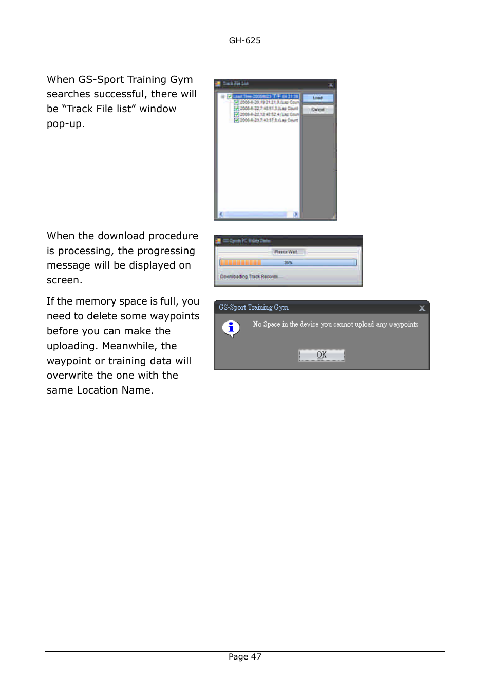 GLOBALSAT GH-625 User Manual User Manual | Page 47 / 63