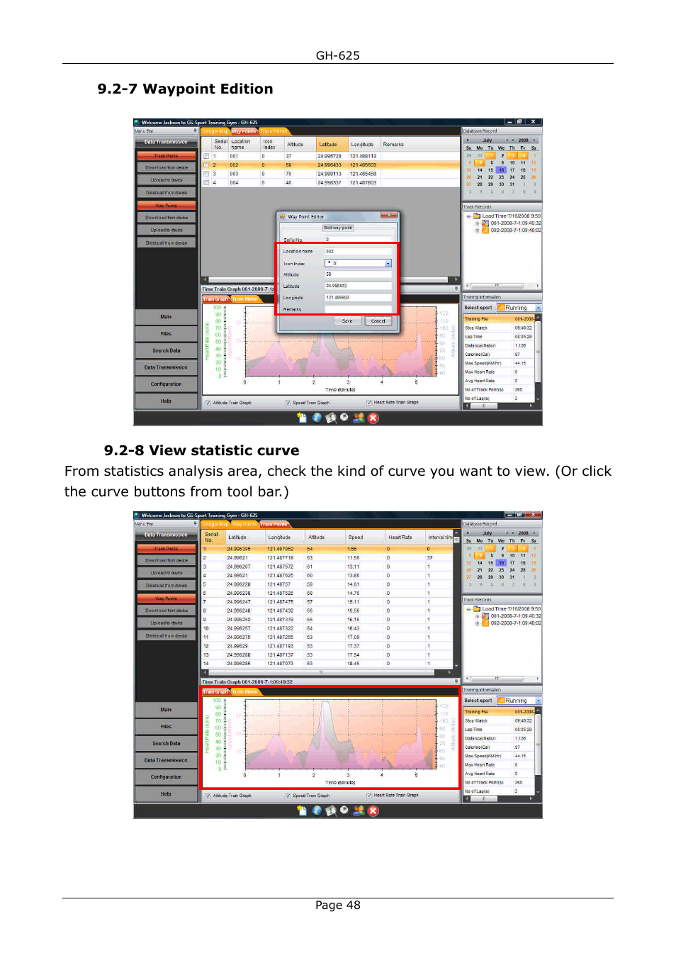 GLOBALSAT GH-625 User Manual User Manual | Page 48 / 63