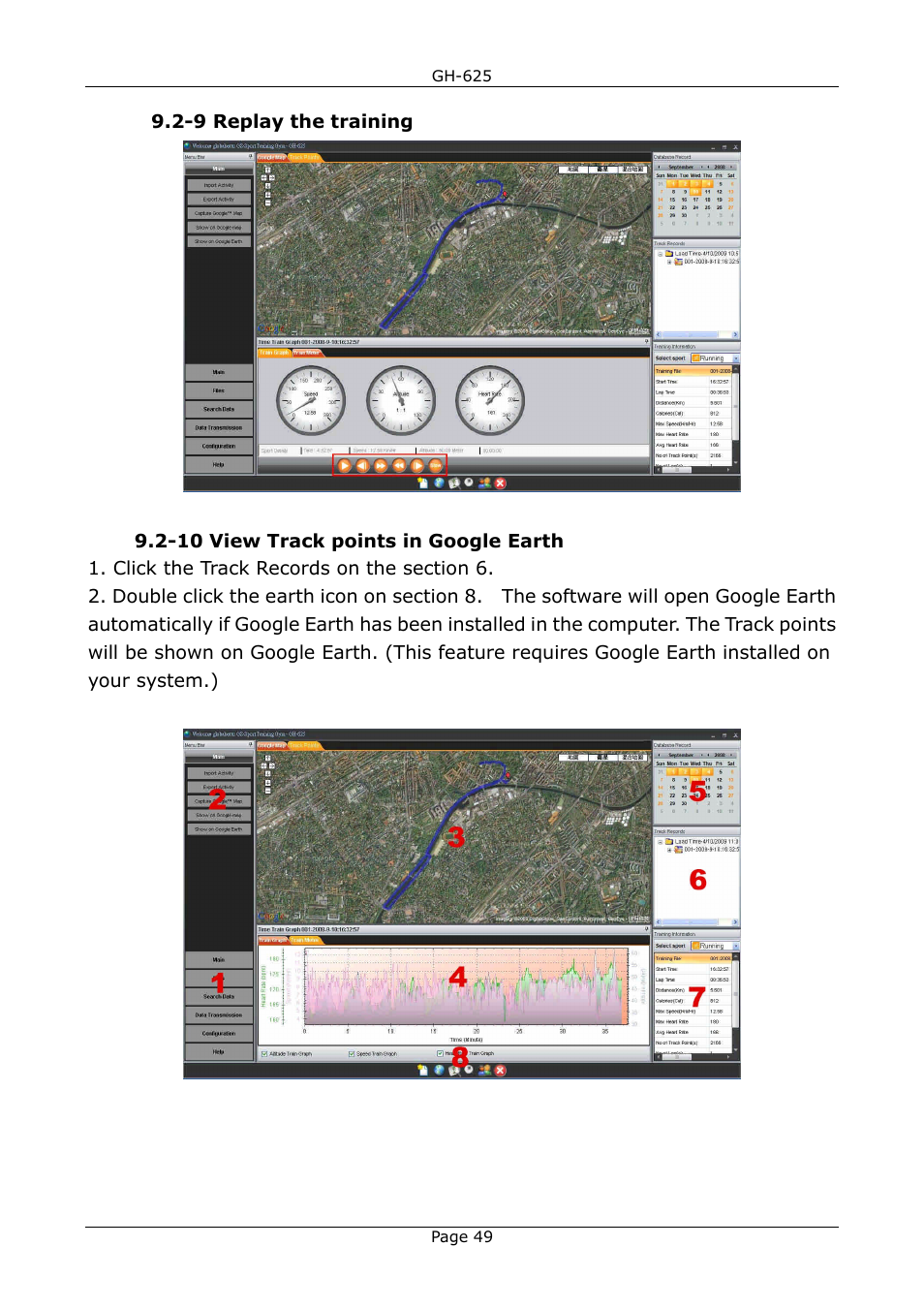 GLOBALSAT GH-625 User Manual User Manual | Page 49 / 63