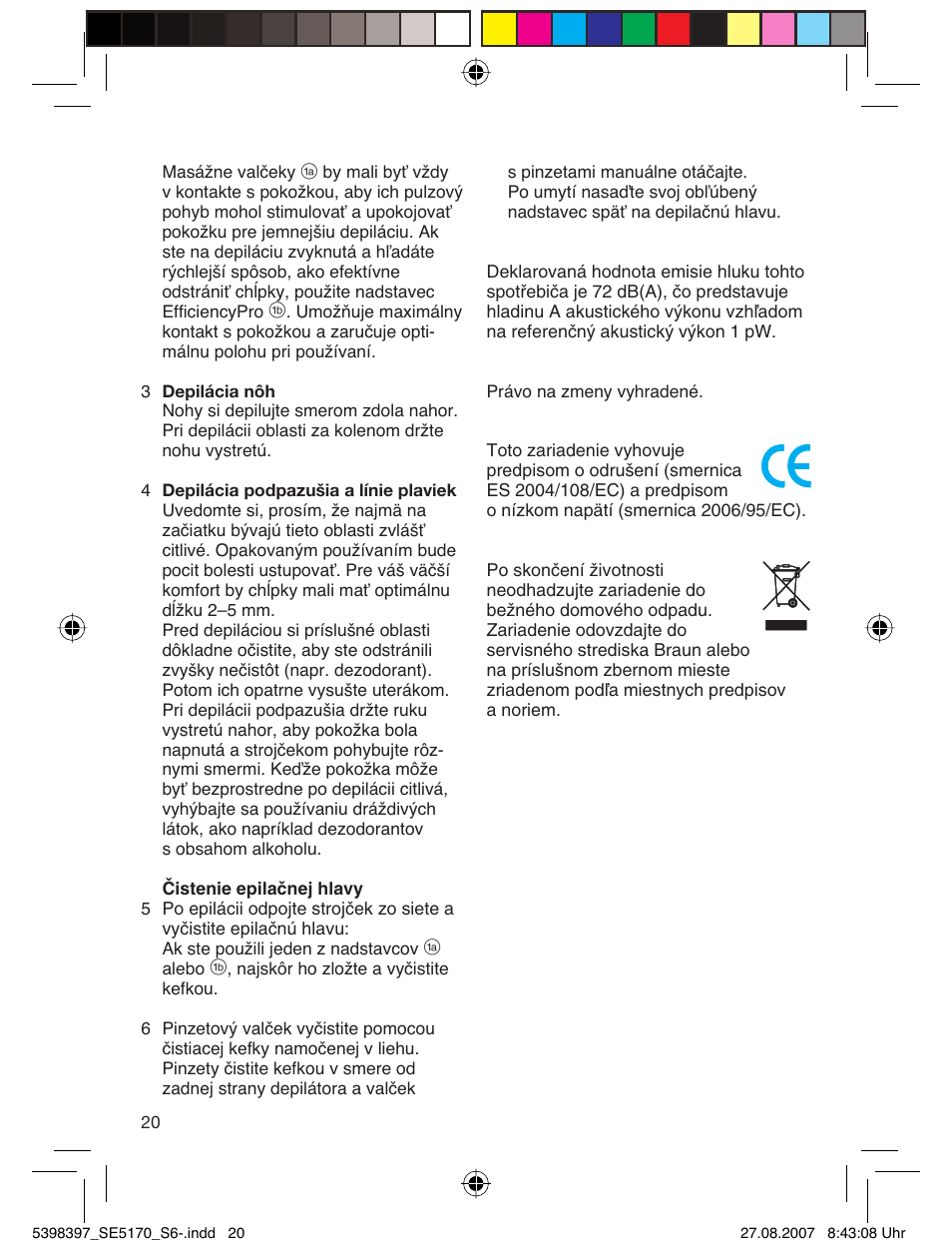 Braun 5270 User Manual | Page 19 / 67