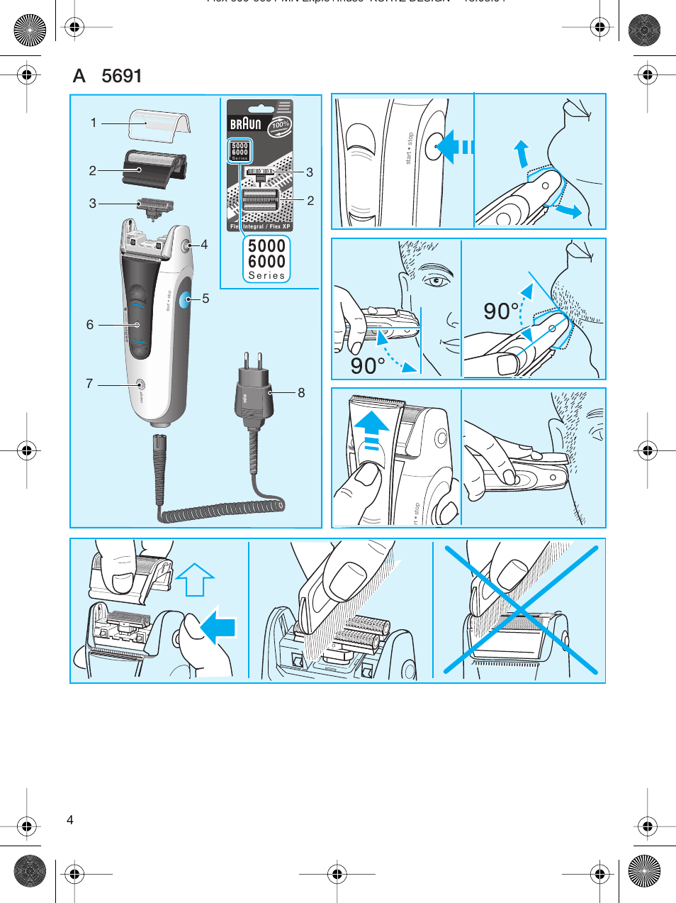 A 5691 | Braun 5691 User Manual | Page 3 / 53