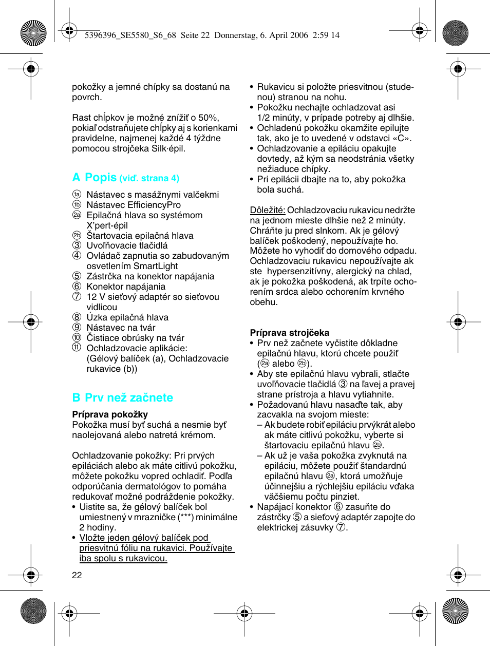 Braun 5680 User Manual | Page 21 / 67