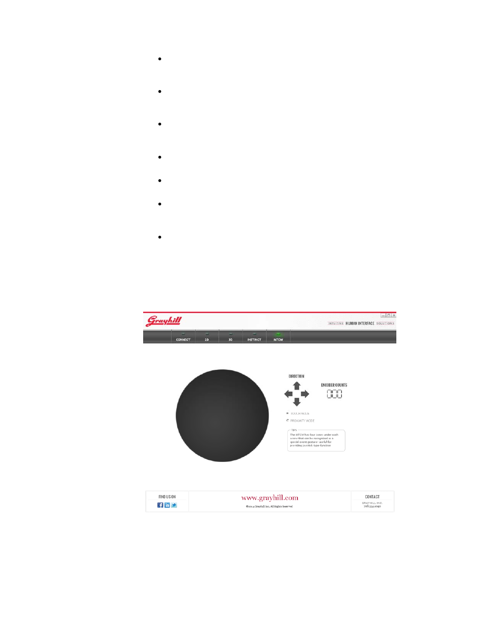 Mtre demo | Grayhill Multi-Touch Control Wheel - Software Development Kit V3.0 User Manual | Page 10 / 18