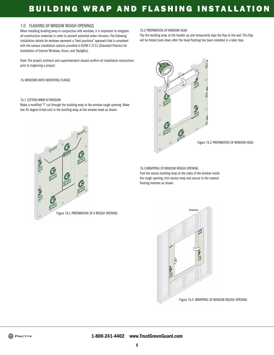 GreenGuard Commercial Building Wraps User Manual | Page 6 / 16