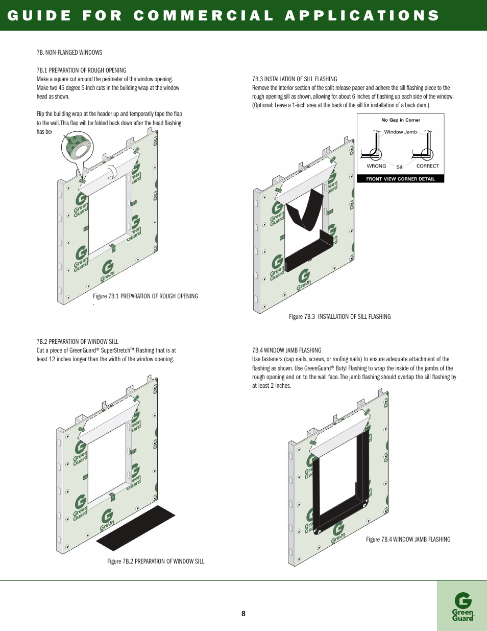 GreenGuard Commercial Building Wraps User Manual | Page 9 / 16