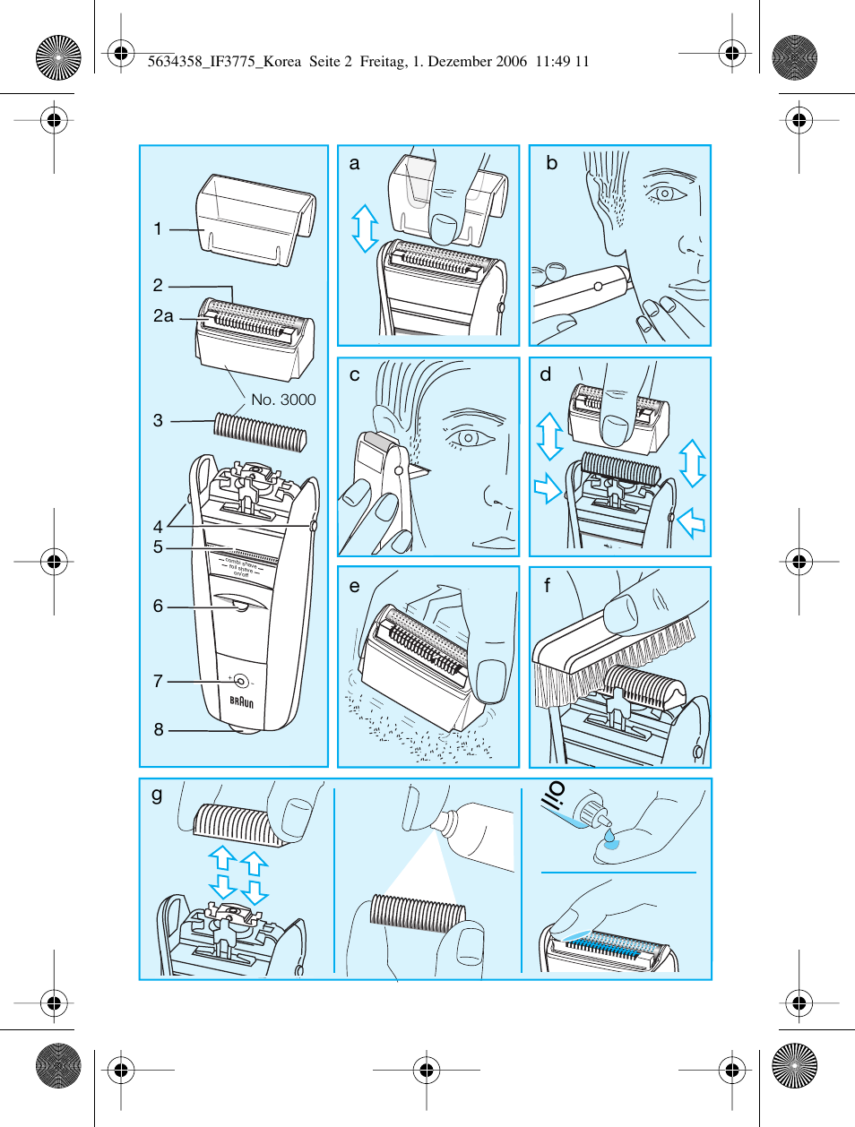 Fe g a b | Braun 5634 User Manual | Page 2 / 10