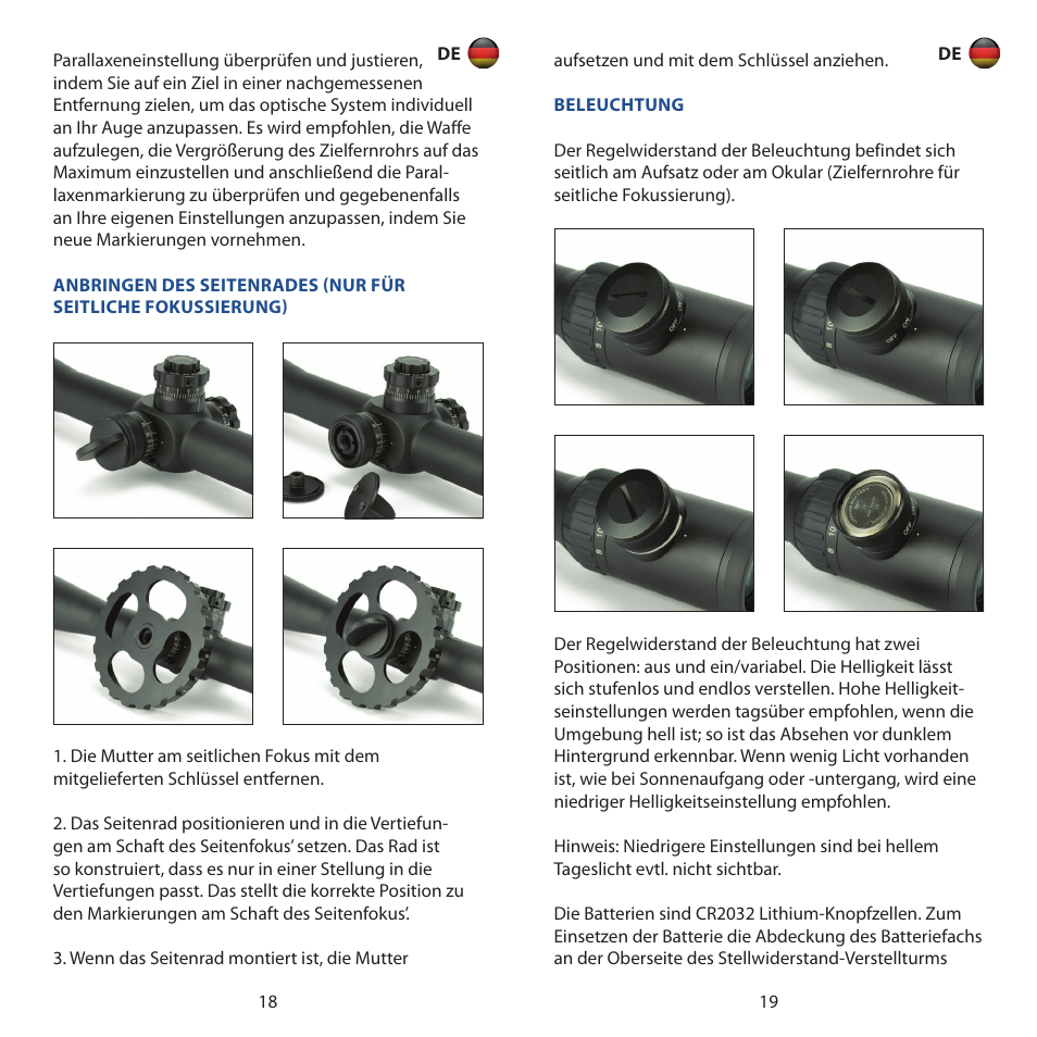Hawke Optics Airmax 30 8-32x50 User Manual | Page 10 / 30